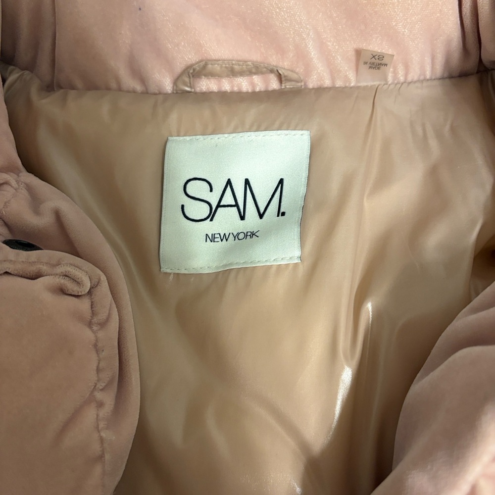 SAM. Pink Puffer Jacket - Picture 2 of 8